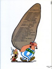 Verso de Astérix (en italien) -23- Asterix e la obelix spa