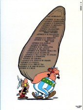 Verso de Astérix (en italien) -24- Asterix e i Belgi