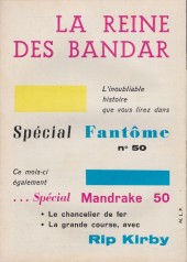 Verso de Mandrake (1re Série - Remparts) (Mondes Mystérieux - 1) -134- La fin de l'homme taupe