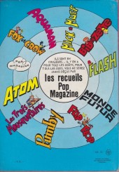 Verso de Atom (Pop magazine) -Rec03- Album N°70 (du n°7 au n°9)