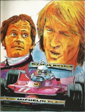 Verso de Grand Prix - Le monde fabuleux de la... formule 1 -1- Le récit des plus belles victoires de l'année 1979 en bandes dessinées... !