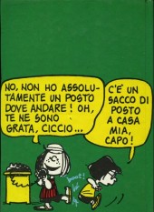 Verso de Peanuts (en italien, Milano Libri Edizioni) -18- C'è ancora una cosa che non capisco... charlie brown!