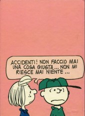 Verso de Peanuts (en italien, Milano Libri Edizioni) -19- Non puoi ritirarti... charlie brown!