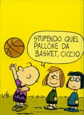 Verso de Peanuts (en italien, Milano Libri Edizioni) -28- Tocca a te, charlie brown!