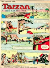 Verso de Tarzan (1re Série - Éditions Mondiales) - (Tout en couleurs) -9- La Rivière en danger