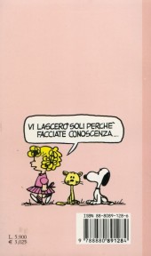 Verso de Peanuts (en italien, petit format) -5- Vita da cani, charlie brown!