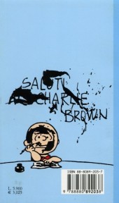 Verso de Peanuts (en italien, petit format) -7- Niente da fare, charlie brown!