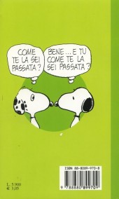 Verso de Peanuts (en italien, petit format) -35- È ora di cambiare, Charlie Brown!