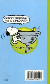 Verso de Peanuts (en italien, petit format) -45- L'ultimo è un pisquano, charlie brown!