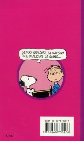 Verso de Peanuts (en italien, petit format) -51- Pausa per biscotti, charlie brown!
