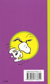 Verso de Peanuts (en italien, petit format) -53- Bump... charlie brown!
