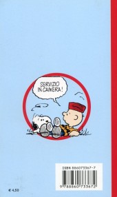 Verso de Peanuts (en italien, petit format) -56- Servizio in camera, charlie brown!