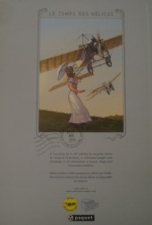 Verso de Le temps des hélices - Tome TL