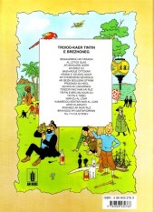 Verso de Tintin (en langues régionales) -22Breton- Nij 714 da Sydney