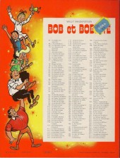 Verso de Bob et Bobette (3e Série Rouge) -108b1988- Les totems tabous