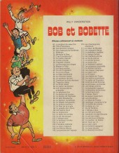 Verso de Bob et Bobette (3e Série Rouge) -118a1975- Le cercle d'or