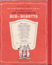 Verso de Bob et Bobette (2e Série Rouge) -9a1954- La Nef Fantôme