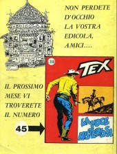 Verso de Tex (Mensile) -44- Una audace rapina