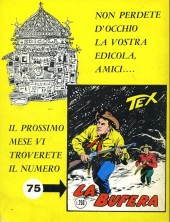 Verso de Tex (Mensile) -74- Sangue sulla pista