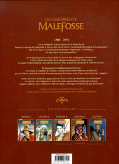 Verso de Les chemins de Malefosse -INT2- Intégrale - Chapitre II
