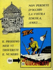 Verso de Tex (Mensile) -103- Il signore dell'abisso