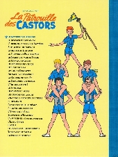 Verso de La patrouille des Castors - La collection (Hachette) -1- Le mystère de Grosbois
