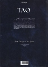 Verso de Les chroniques de Katura - Tao -2- L'Université Faérique