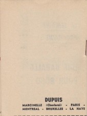 Verso de Mini-récits et stripbooks Spirou -MR1436- Le Mafu-Tafu