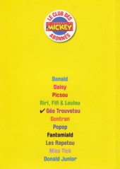 Verso de Les héros de Donaldville -5- Géo Trouvetou