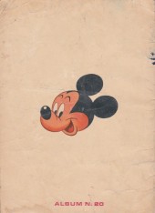Verso de Votre série Mickey (2e série) - Albums Filmés ODEJ -20- Mickey au musée