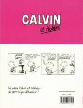 Verso de Calvin et Hobbes -12Poc2011- Quelque chose bave sous le lit !