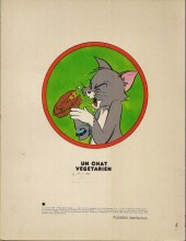 Verso de Tom et Jerry (Les aventures de) -1- Un chat végétarien