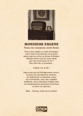 Verso de Monsieur Eugène - Tous les moyens sont bons