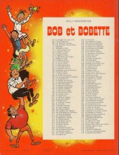 Verso de Bob et Bobette (3e Série Rouge) -172a1980- Le dernier feu follet