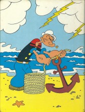 Verso de Télé-Librairie (Collection) (Deux Coqs d'or) - Popeye et le trésor du pirate