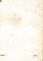 Verso de Rangers (Impéria) -Rec62- Collection reliée N°62 (du n°229 au n°232)
