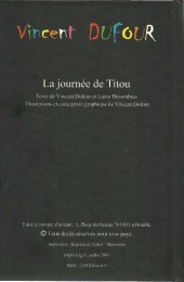 Verso de Titou (Dufour) - La journée de Titou