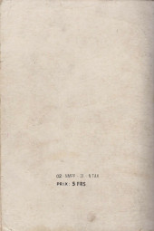 Verso de Futura (1e Série - LUG) -Rec09- Album N°9 (du n°30 au n°33)