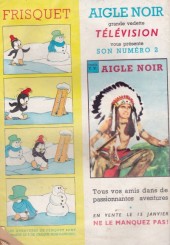 Verso de Aigle Noir (Vedette T.V.) -1- A la poursuite du soleil