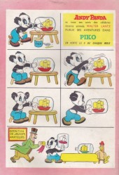 Verso de Aigle Noir (Vedette T.V.) -3- L'intrépide cheyenne