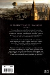 Verso de Le protectorat de l'ombrelle -1- Sans âme