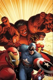 Verso de Avengers Vol.4 (2010) -241- Issue # 24
