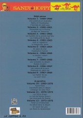 Verso de Sandy & Hoppy -INT09a- Intégrale volume 9 : 1967-1969