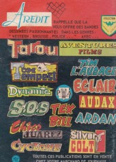 Verso de Tex Bill (Arédit) -90- Deux mauvais sujets