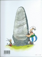 Verso de Astérix (Hachette) -2b2005- La Serpe d'or