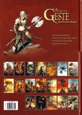 Verso de La geste des Chevaliers Dragons -18- Arsalam - La Guerre des Sardes - Seconde partie