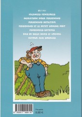 Verso de Les aventures de Ferdinand Schmurrel -HS- Viticultonirisme