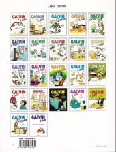 Verso de Calvin et Hobbes -15a2003- Complètement surbookés !