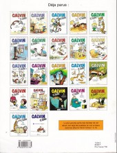 Verso de Calvin et Hobbes -17a2003- La flemme du dimanche soir