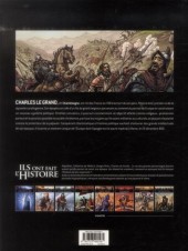 Verso de Ils ont fait l'Histoire -3- Charlemagne